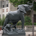 Hot Cast Menthod bronze elephant statues for home decor